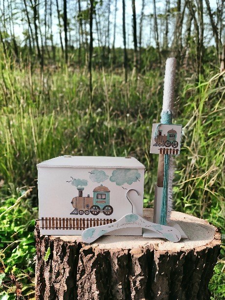 Ολοκληρωμένο πακέτο βάπτισης ''τρενάκι''