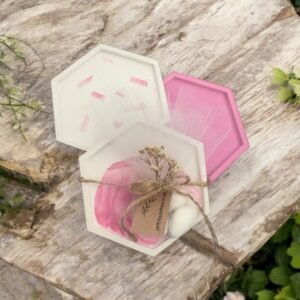 Μπομπονιέρα σουβέρ δίχρωμη