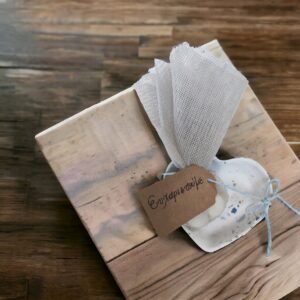 Μπομπονιέρα μπιζουτιέρα καρδιά terrazzo